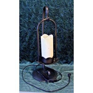 Rustic Iron Castillo Collection Table Lamp 23" H